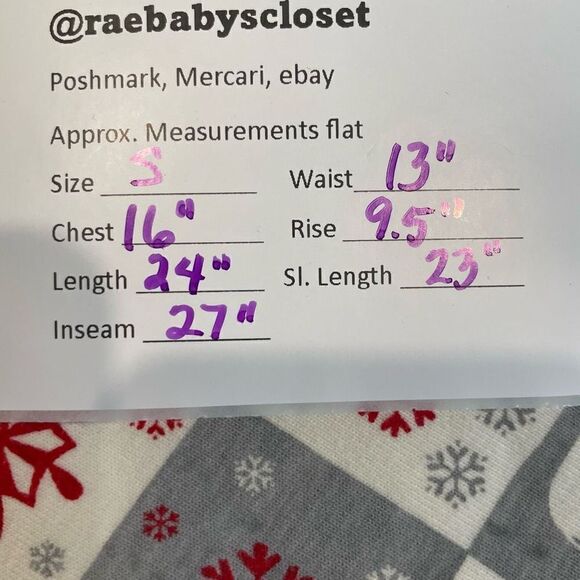 Hanna Andersson Gray Cream Star Wars Winter Snowflakes Print Pajama Set S - Picture 9 of 9